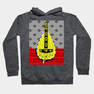 Hurdy-Gurdy with patterns Hoodie